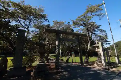 鹿島大神宮の鳥居