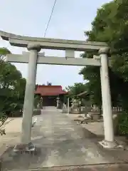 夜見神社の鳥居