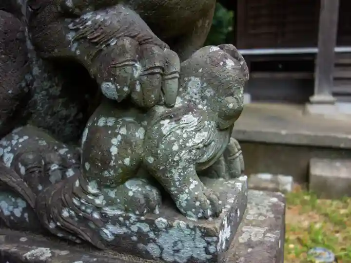 駒林神社の狛犬