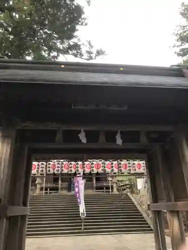 平濱八幡宮の山門・神門