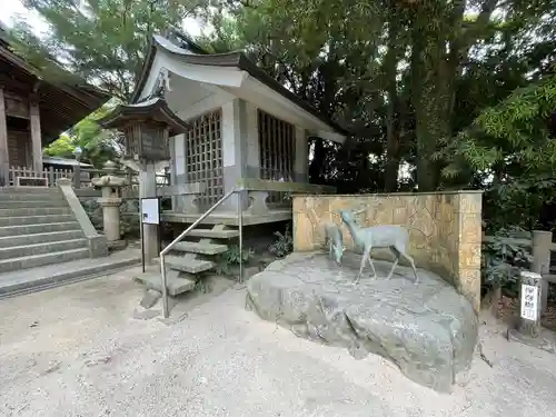 志賀海神社の像