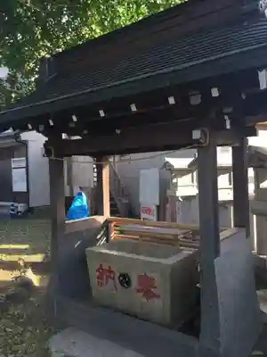 神明大神宮の手水舎