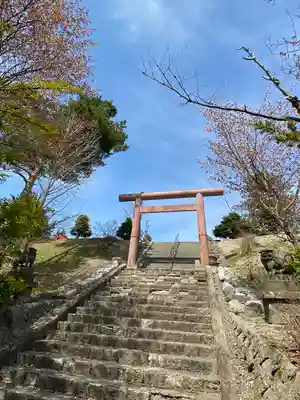中富良野神社の鳥居