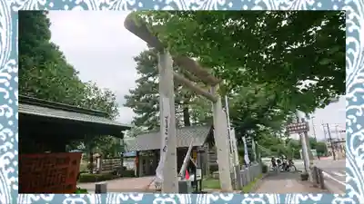 前橋東照宮の鳥居