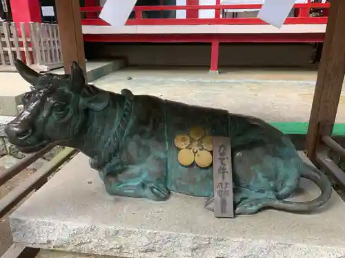 菅田天神社の狛犬