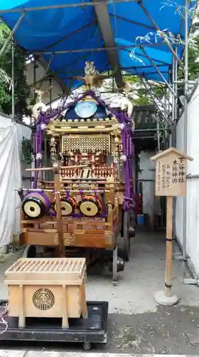 下谷神社のお祭り
