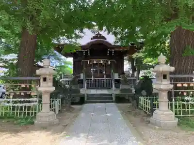 根岸八幡神社の本殿・本堂