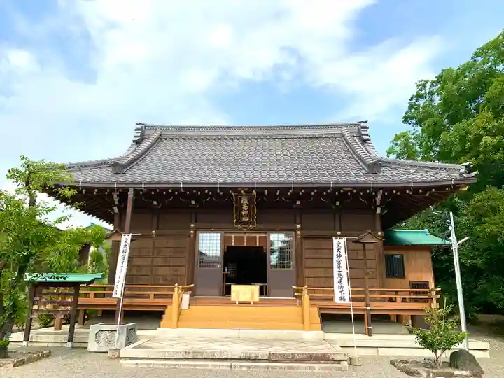 城南神社の本殿・本堂