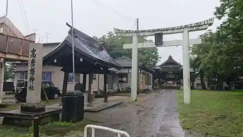 高彦根神社の鳥居