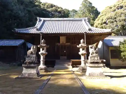 八王子神社の本殿・本堂