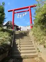 人見神社の鳥居