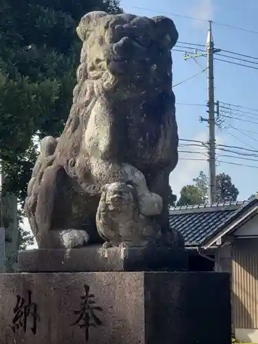 素盞鳴神社の狛犬