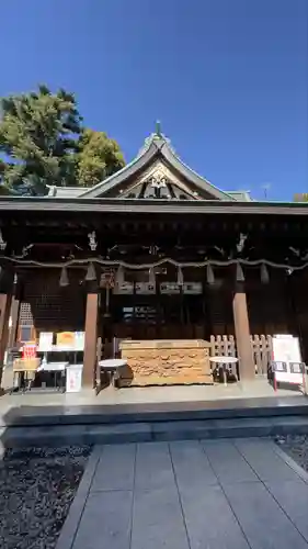 鳩ヶ谷氷川神社の本殿