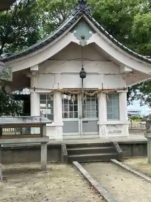 削栗神社（千秋町勝栗）の本殿・本堂