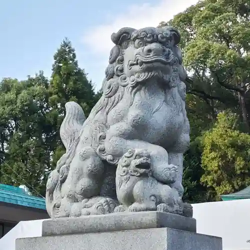 川原神社の狛犬