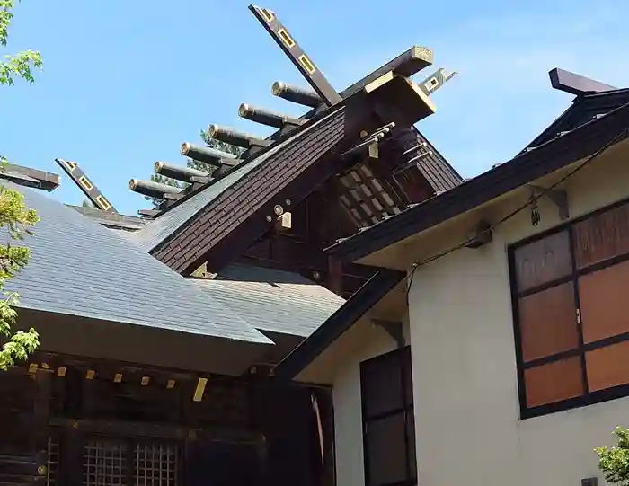 北見神社の本殿