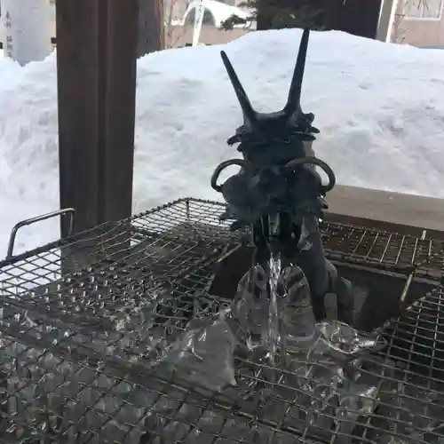 北海道神宮頓宮の手水舎