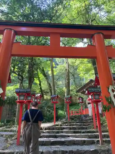 貴船神社の鳥居