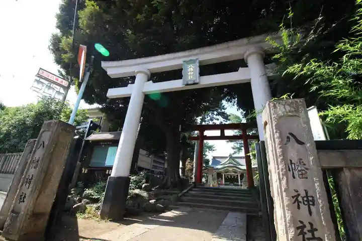 天沼八幡神社の鳥居