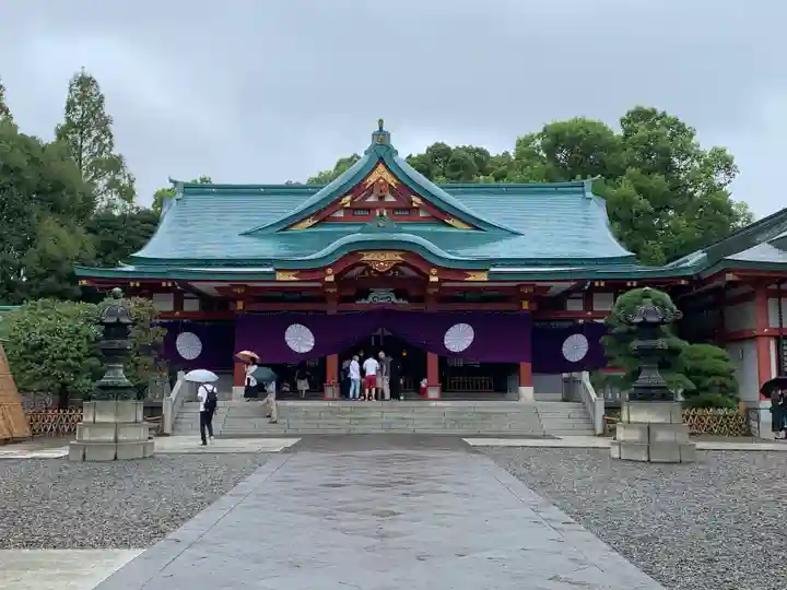 日枝神社の本殿・本堂