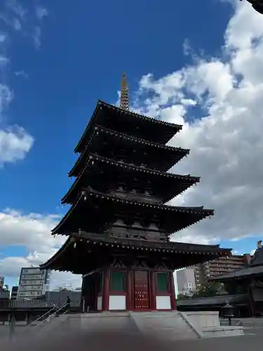 四天王寺の塔