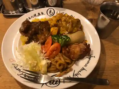 宮益御嶽神社の食事