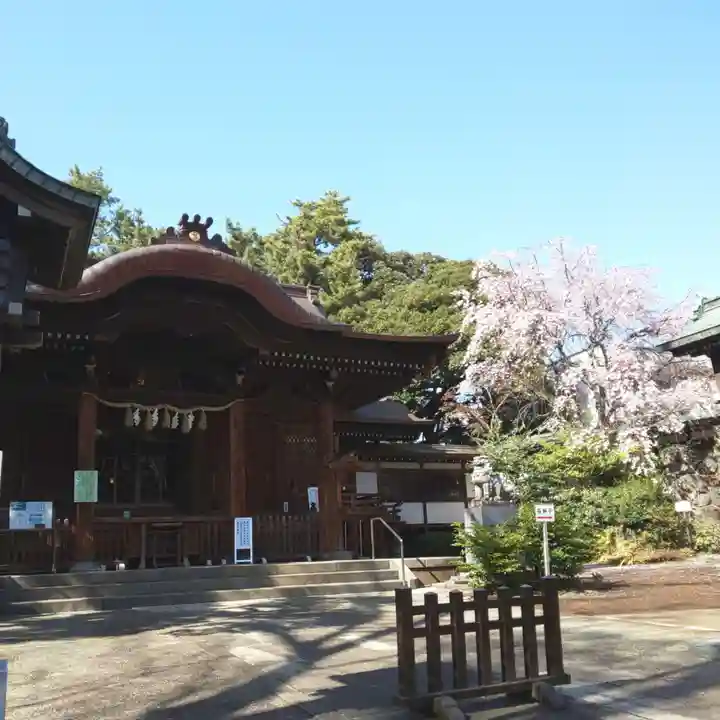 玉川神社の本殿・本堂
