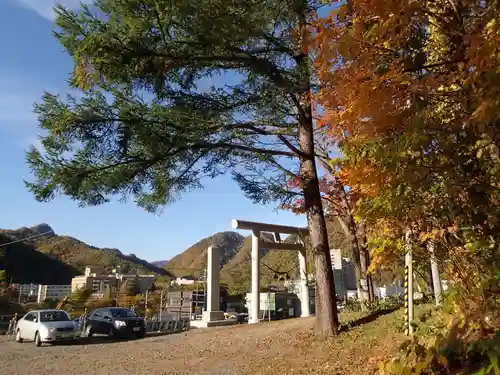 定山渓神社の鳥居