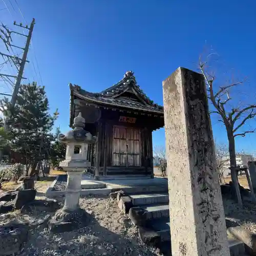 小野社（松河戸町）の本殿・本堂