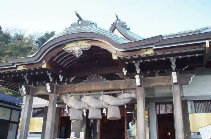 本牧神社の本殿・本堂