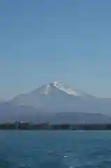 竹生島神社（都久夫須麻神社）の自然