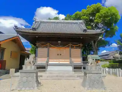 神明社の本殿・本堂