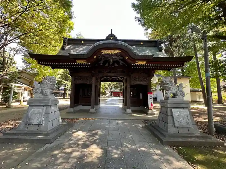 小野神社の山門・神門