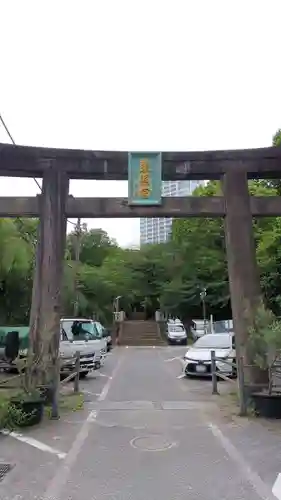芝東照宮の鳥居