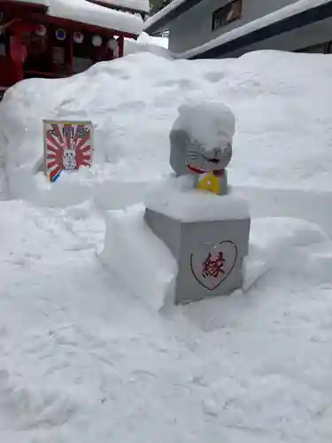 鹿角八坂神社の狛犬