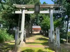 塚崎香取神社の鳥居