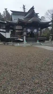 常陸二ノ宮　静神社の本殿・本堂