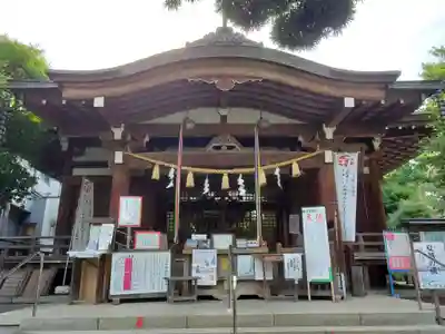 鳩森八幡神社の本殿・本堂