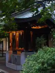 青山熊野神社の手水