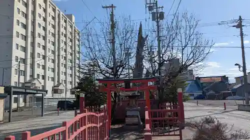 旭川銀座弁天神社の鳥居