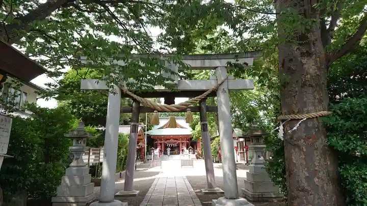 前川神社の鳥居