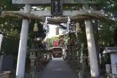 東海市熊野神社の鳥居