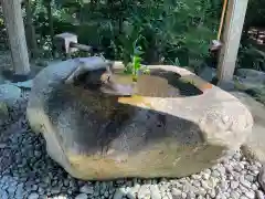 子安神社（勝原）の手水