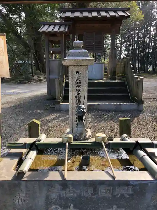 元三大師安楽寺の手水舎