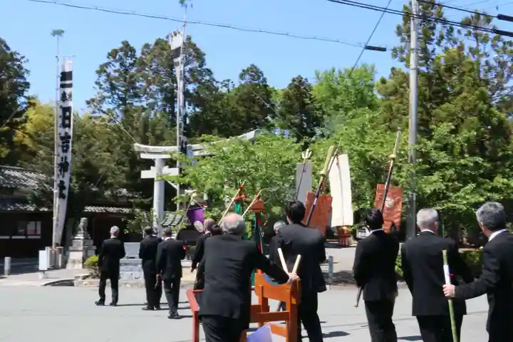 石津十禅師 日吉神社(新旭町針江)(滋賀県)