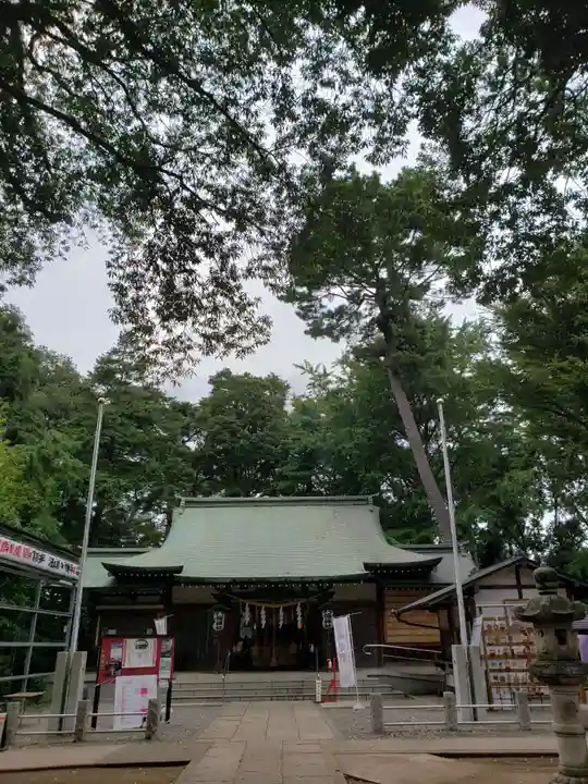 下高井戸八幡神社の本殿・本堂