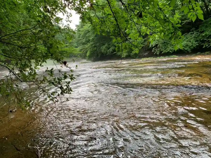 赤瀧神社の周辺
