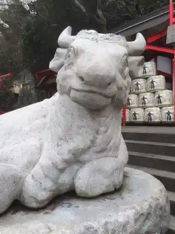 徳島眉山天神社の狛犬