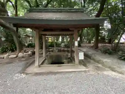 高座結御子神社(熱田神宮摂社)の手水舎