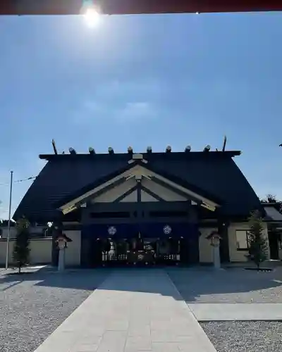 千葉縣護國神社の本殿・本堂